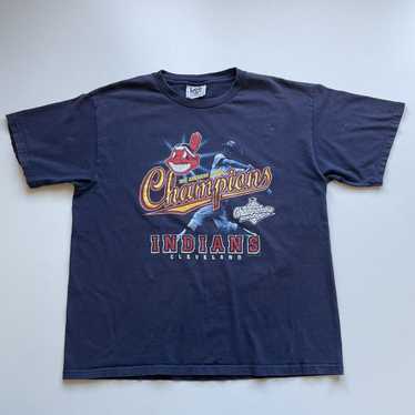 MLB × Vintage 🚨 1997 Cleveland Indians Shirt 🚨 - Gem