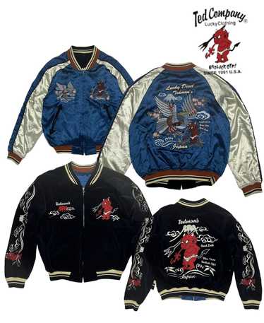 Unused Tedman Men's Sukajan Jacket Reversible Devil