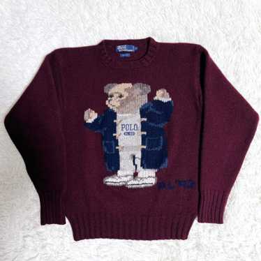 90s RALPH LAUREN POLO BEAR 雪の結晶 2000 テディ 90s RALPH LAUREN POLO BEAR 雪の結晶 2000 テディ（90s Ralph