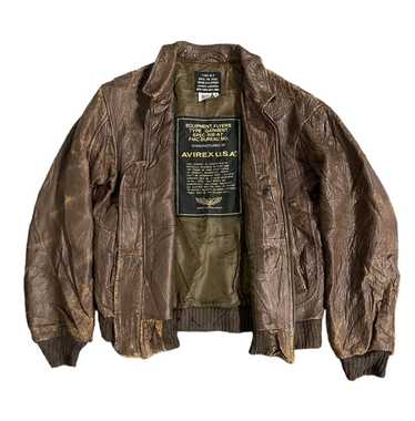 Avirex #7 leather jacket - Gem