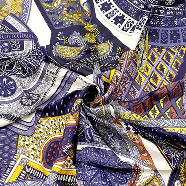 【最終値下げ】【使用数1回】HERMES カレ90 Tapis de Selle Hermes carre90 tapis de - Gem