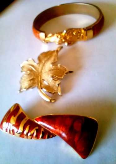 EMMONS ヴィンテージ ブローチ EMMONS ヴィンテージ ブローチ Emmons vintage leaf brooch - Gem