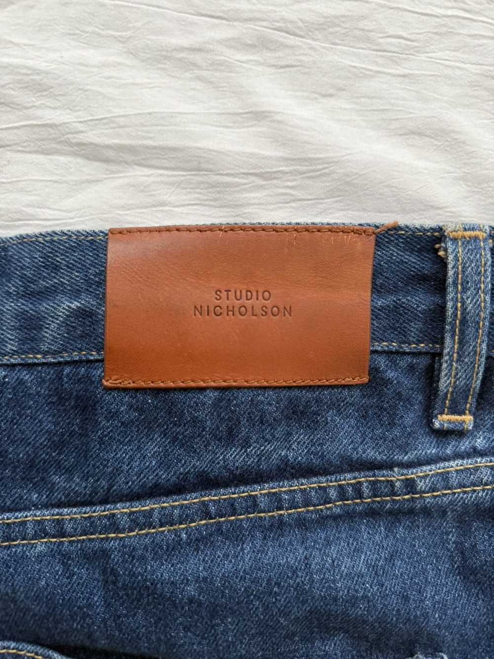 Studio Nicholson Studio Nicholson Wide Leg Denim - image 3