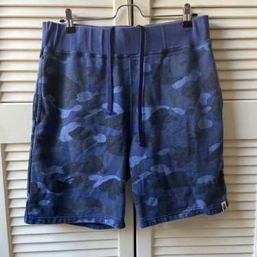 A BATHING APE BAPE BLUE CAMO ショーツ　ハーフパンツ Bape Shorts Blue 2025 | www.angloamericancentre.it