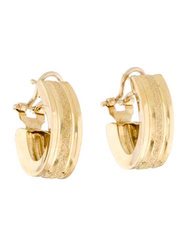 Earrings 18K Yellow Gold - image 1