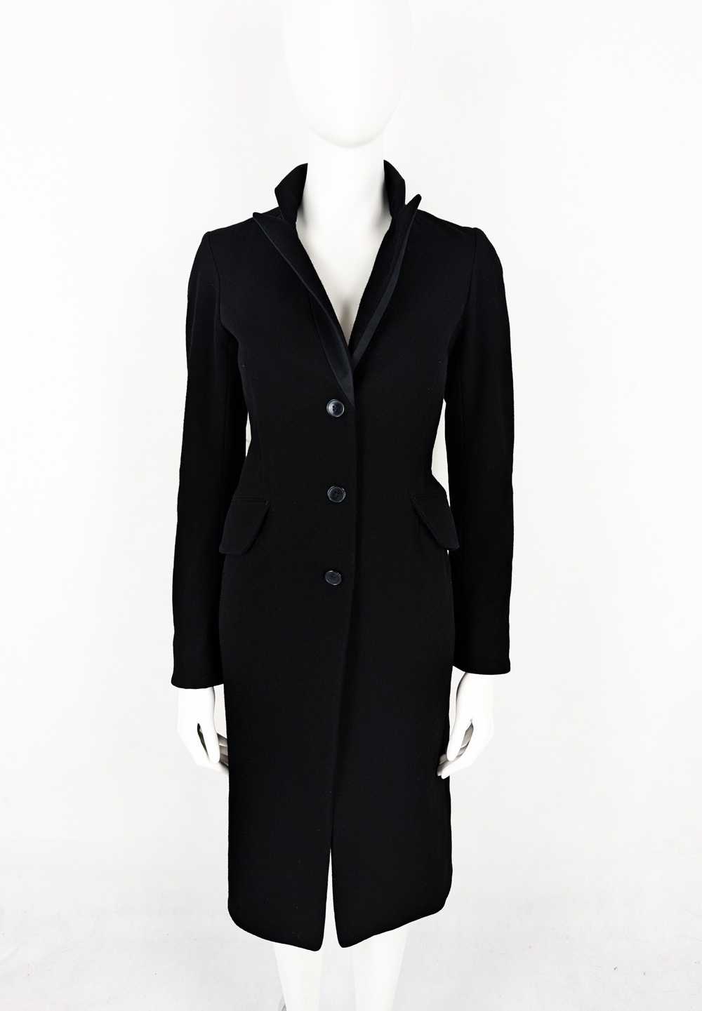Jil Sander Jil Sander black wool coat