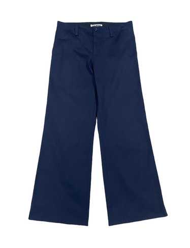 パンツ Rare ISSEY MIYAKE HaaT flare pants Issey Miyake White Label grey pleated flare pants – Moore