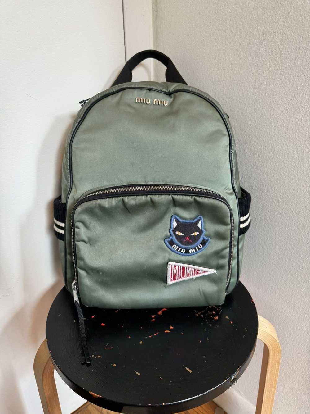Miu Miu Miu Miu Cat Backpack - image 1