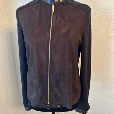 Gucci/leather/tailored/jacket/Vintage❣️ Rare gucci leather jacket - Gem