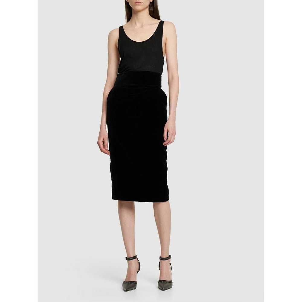 スカート Alexandre Vauthier Velvet Midi Skirt Alexandre Vauthier Wool mid-length skirt