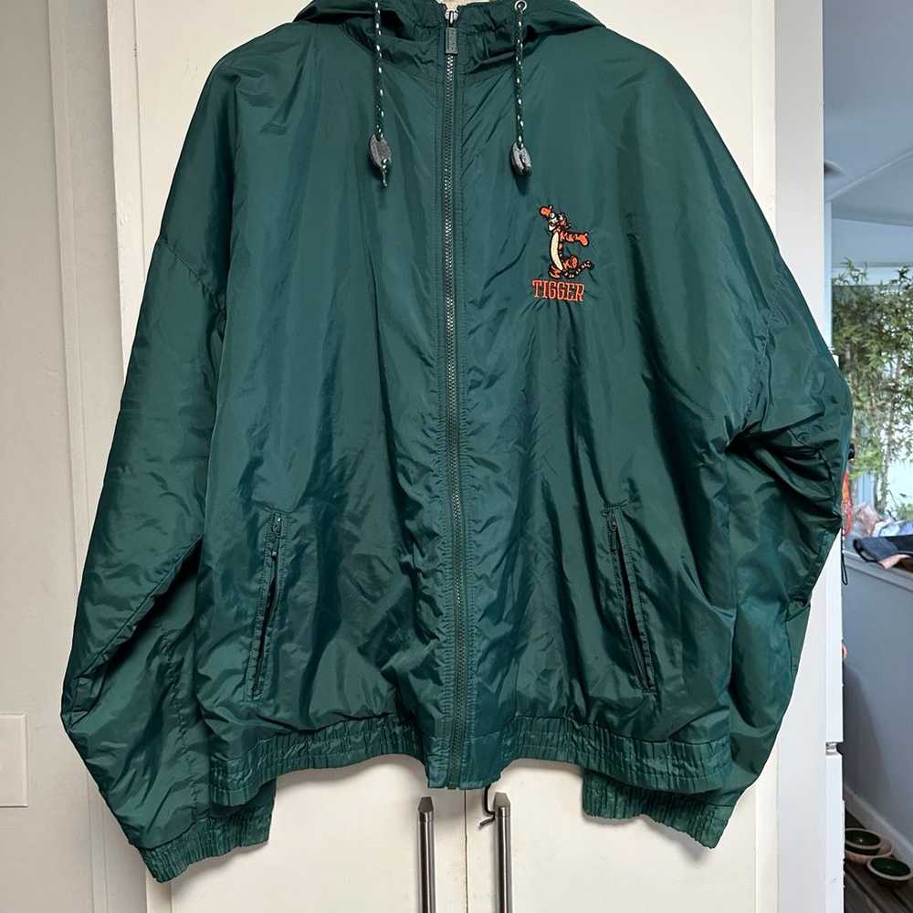 Vintage Disney Winnie the Pooh Tigger Nylon Jacket - image 1