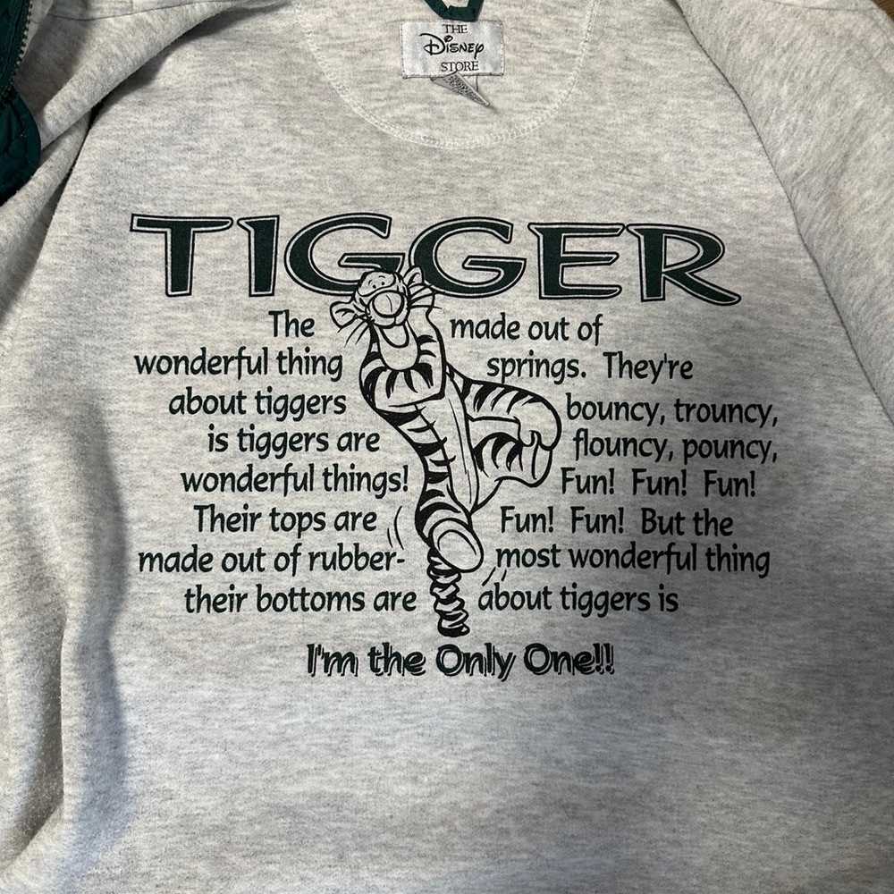 Vintage Disney Winnie the Pooh Tigger Nylon Jacket - image 6