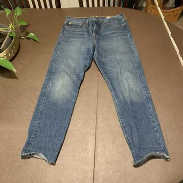 リーバイス 501 CT Levi’s White Oak Cone Denim Levi's 501 White Oak Cone Denim Jeans Men 30x32 Blue Red