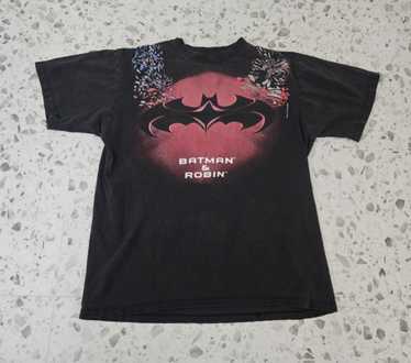 激レア 90s BATMAN&ROBIN Tシャツ ヴィンテージ XL Vintage 90s Batman & Robin Movie Promo T-Shirt Mens Lg