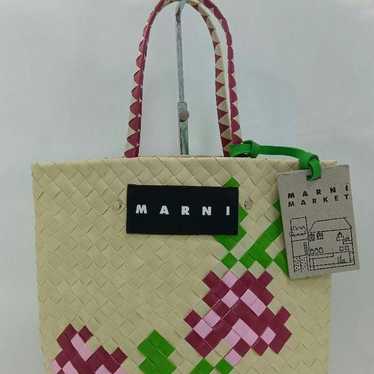 Marni market mini basket - Gem