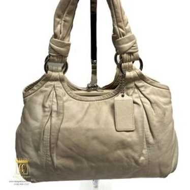 ◎美品◎ COACH スパンコール kisslock パーティバッグ シルバー Yahoo!オークション -「コーチ スパンコール バッグ