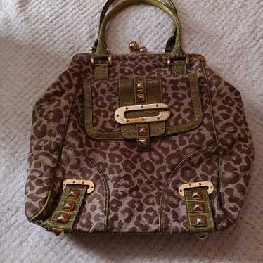 バッグ archive GUESS hand bag y2k leopard GUESS Leopard Print Handbag