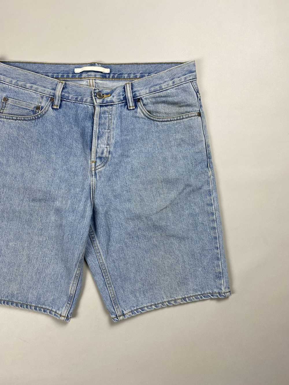【WV PROJECT】25SS★ Broden Bermuda Denim Half Pants westAce Men's Denim Shorts Slim-Fit Casual Summer Stretch