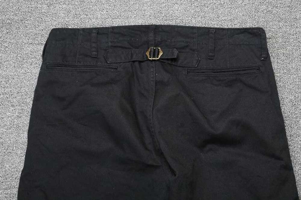 Visvim Visvim High-Water Chino Pants Black Color