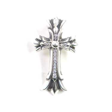 Small pave diamond cross - Gem