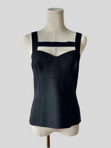 Y2K Miu Miu Structured Wool Top - image 1