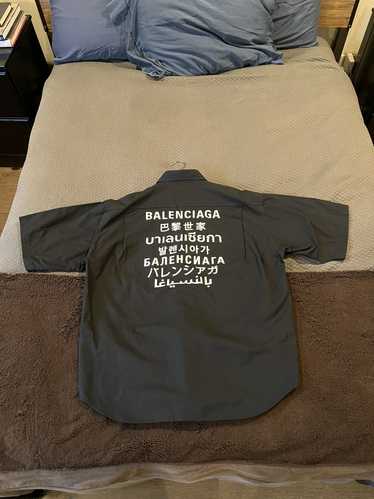 Balenciaga button up shirt - Gem