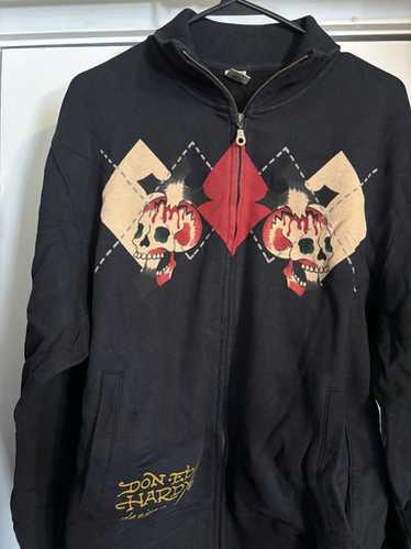 00's Ed Hardy スカル　ドクロ　バラ　ジップパーカー　y2k 平成 楽天市場】エドハーディー ed hardy ジップ パーカー 長袖