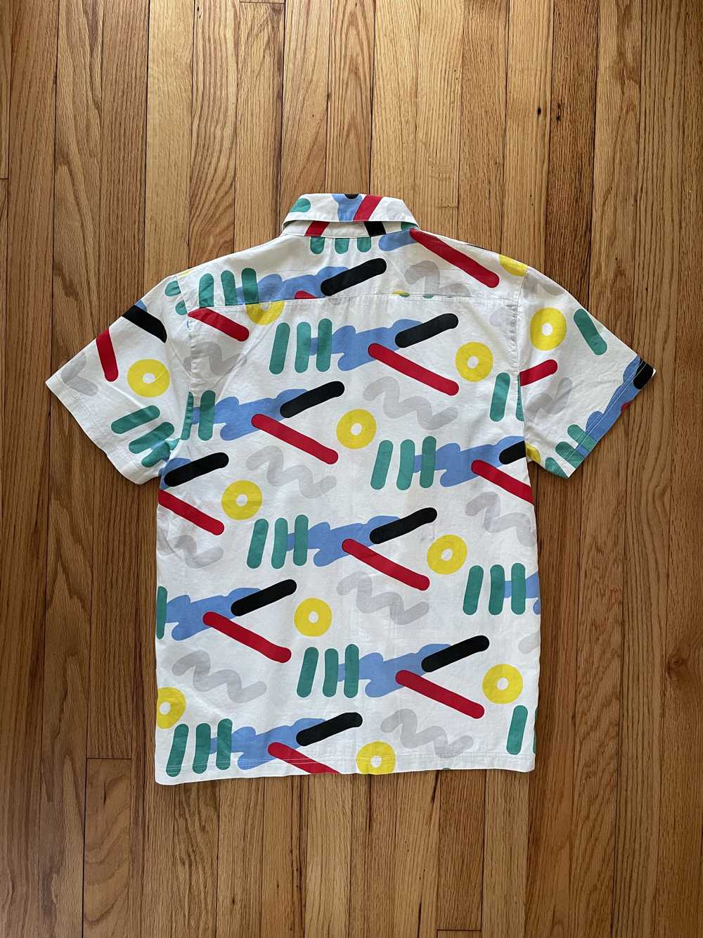 Lazy Oaf Lazy Oaf- All over pattern SS Button up … - image 2