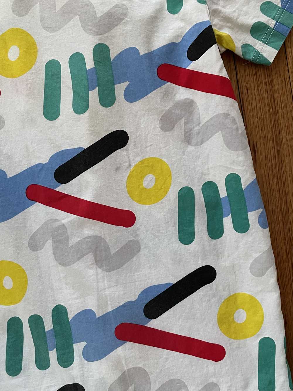 Lazy Oaf Lazy Oaf- All over pattern SS Button up … - image 3