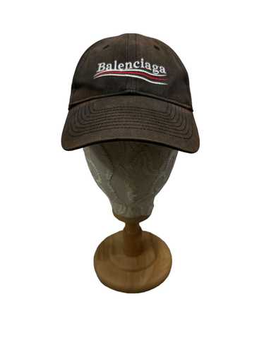 Balenciaga Political Campaign Destroyed Cap 'Black