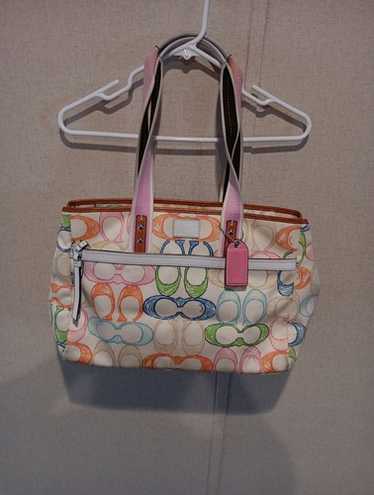 Coach scribble tote bag - Gem