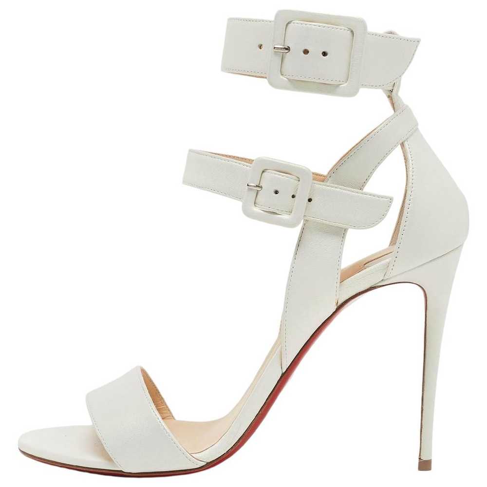 Christian Louboutin Patent leather sandal - image 1