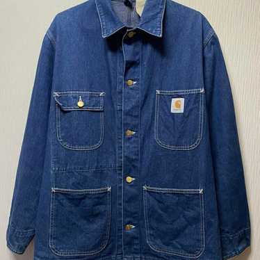 ジャケット・アウター carhartt denimcoverall 70s chorecoat USA Carhartt denim coverall - Gem