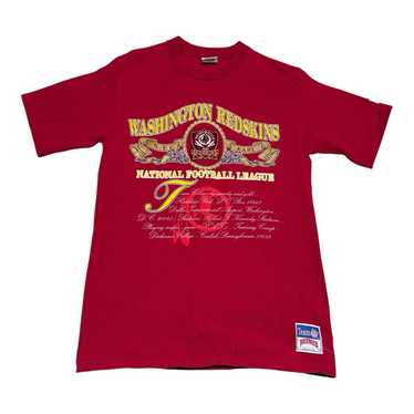 80s USA製 NUTMEG REDSKINS NFL レッドスキンズ フットボール T
