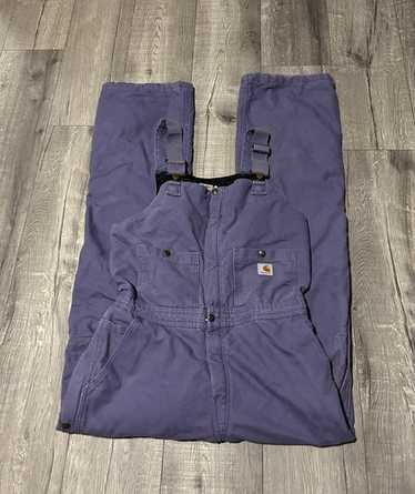 carhart オーバーオール パープル Carhartt overalls purple - Gem