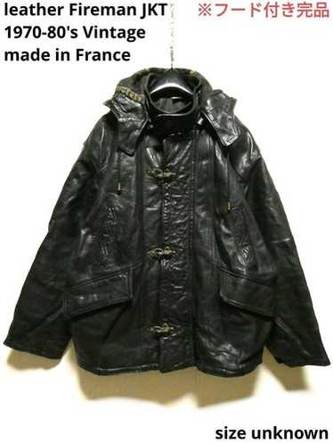 Fireman jacket leather jacket - Gem