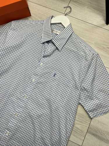 Ysl checked shirt size - Gem
