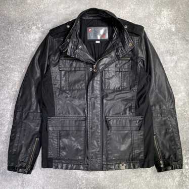 ジャケット・アウター Y2K DIESEL Military Design Jacket. diesel fishnet detail fur hooded bomber jacket S OLIVE