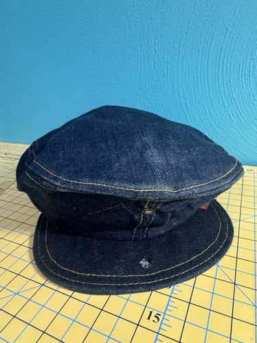 Vintage 70s denim newsboy - Gem