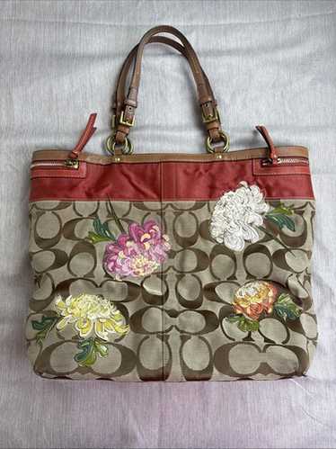 Flower Coach Bag - Gem