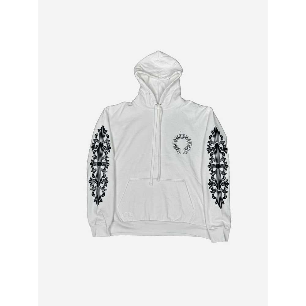 Chrome Hearts Chrome Hearts Horseshoe Hoodie White