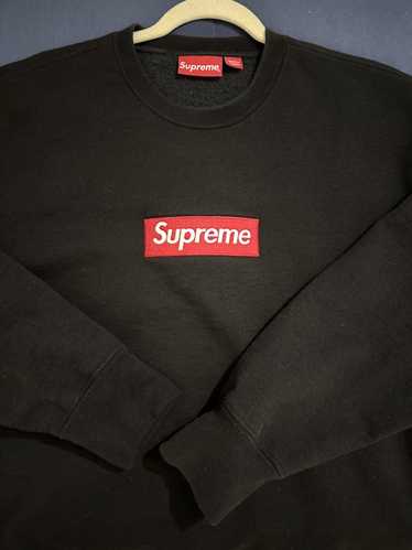 値下げ中！Supreme SAN FRANCISCO Crewneck Supreme Zig Zag Stitch Panel Crewneck (FW17) - $138