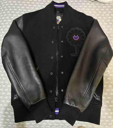 OVO x Murakami Varsity Jacket 2018 Flower Owl Embroidered