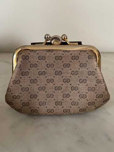GUCCI ❤︎ Vintage ❤︎ coin case Vintage Gucci '80s Coin Purse Keychains Unisex Mint Never