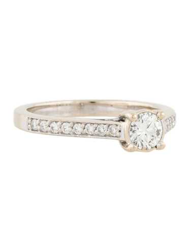 Engagement Ring 18K White Gold & 18K Yellow Gold - image 1