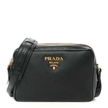 PRADA Vitello Phenix Camera Bag Black - image 1