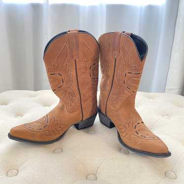 Dan Post Cowboy Boots size 7 - image 1