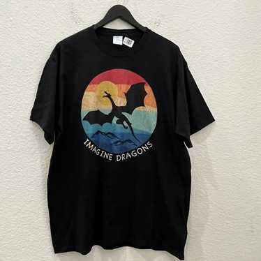 IMAGINE DRAGONS Tシャツ Amazon.com: Imagine Dragons Fantasy Dragon T-Shirt