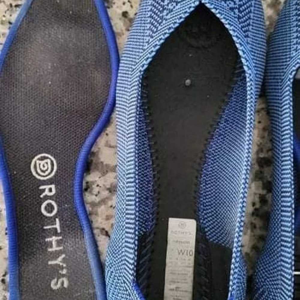 Rothys size 10 lapis Python points - image 3
