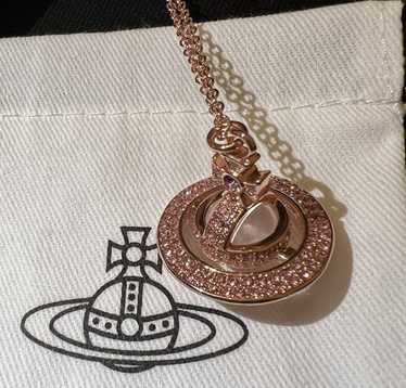 vivienne westwood PINA ORB PENDANT ピンク Vivienne Westwood Necklace Medium Orb Pink Silver Top 6.5 x